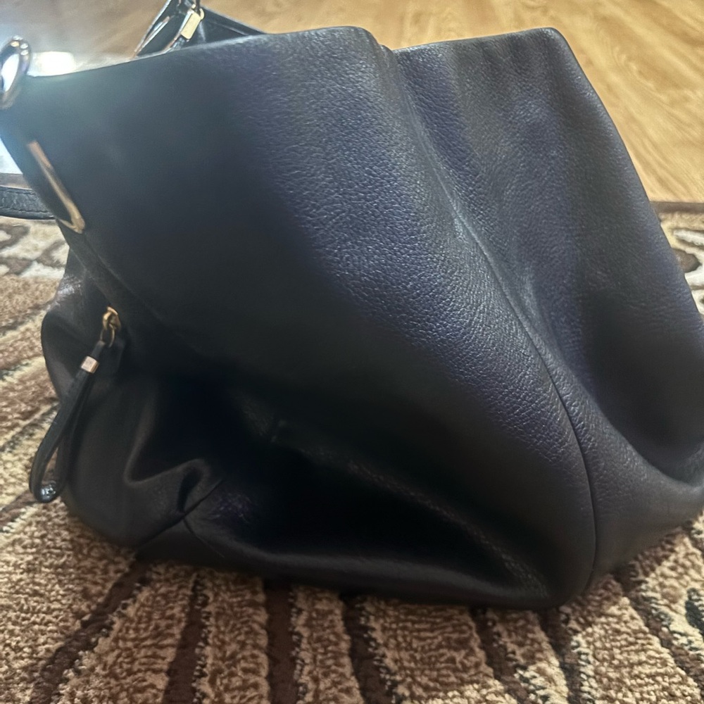 Black coach purse